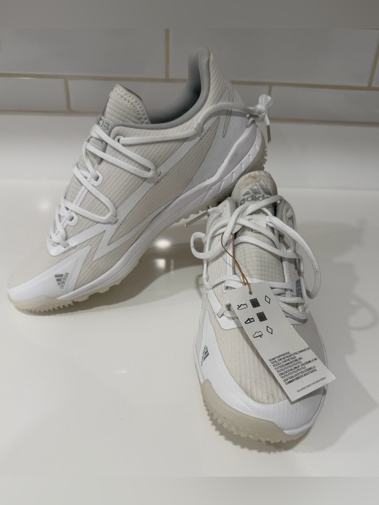 Adidas Adizero Afterburner 8 Turf Baseball Shoes White Silver H00965 Men\'s main image 7